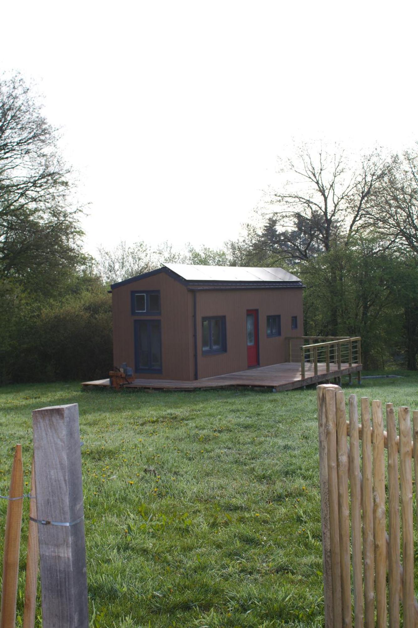 Tiny House Les Jours Heureux Sejour Nature Pres De Dinant Et Des Lacs De L Eau D Heure Villers-le-Gambon 외부 사진